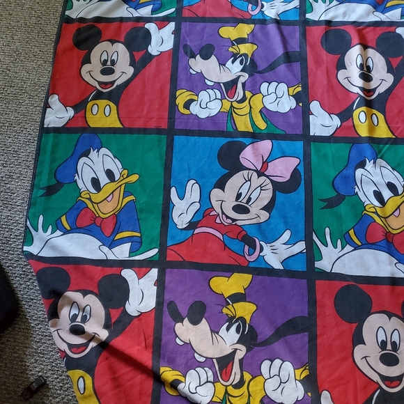Mickey Mouse Friends Vintage Double Bed Sheet Set - Picture 14 of 16